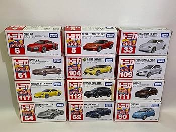 Amazon.co.jp: トミカ 2013年 初回特別カラー コンプリート12台